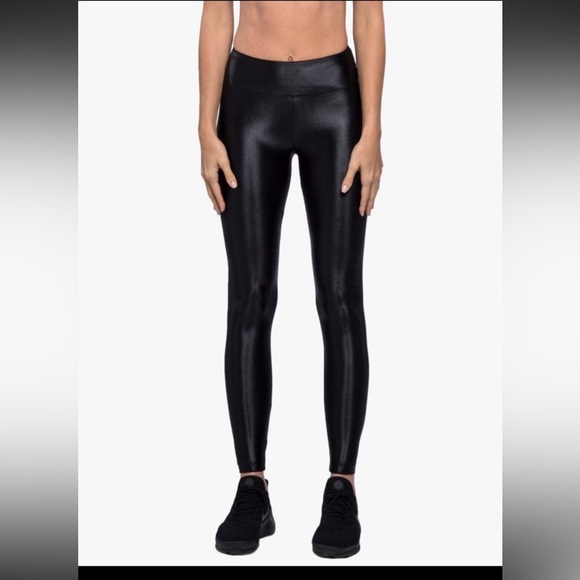 Koral Lustrous High Rise Legging – Black shiny size extra smalll - Picture 1 of 9